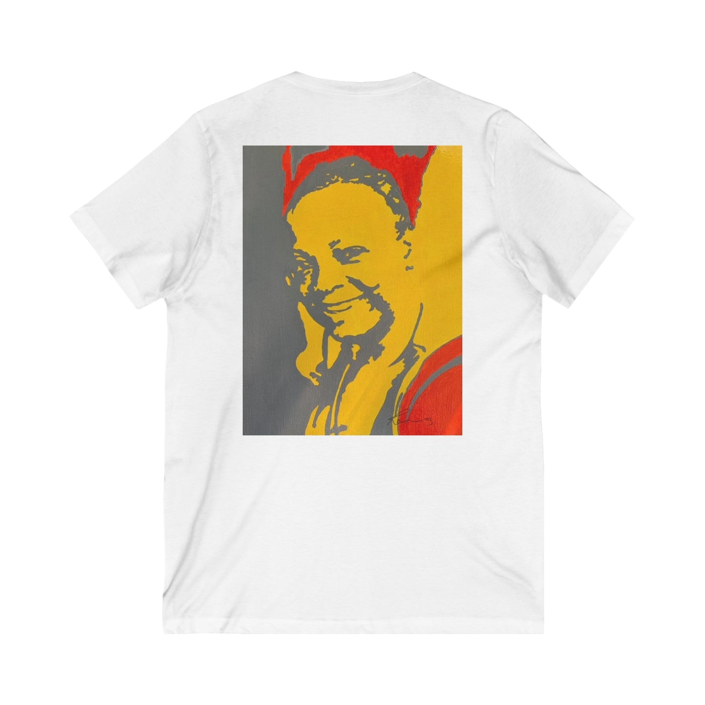 Ja Smile V-Neck Tee
