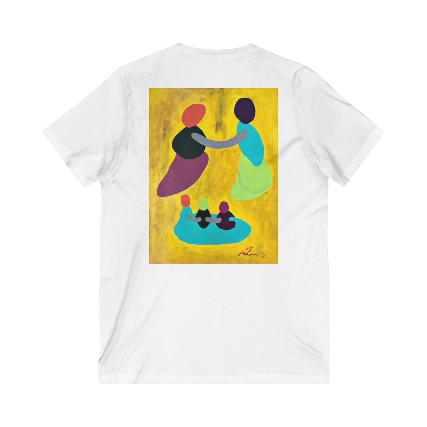 Family Unite V-Neck Tee